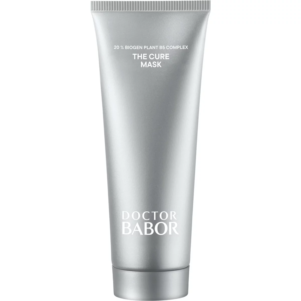 BABOR The Cure Mask aus der Linie DOCTOR BABOR Barrier Protecting, silberne Tube mit 75 ml, Vorderseite